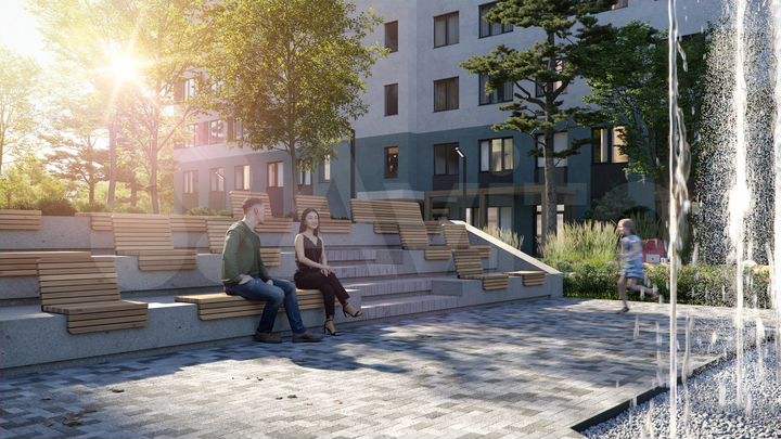 2-к. квартира, 48,7 м², 6/23 эт.