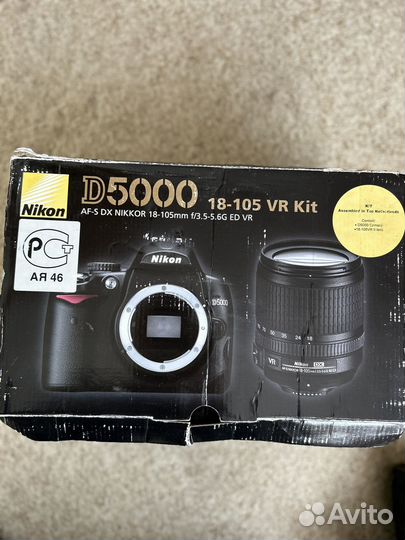 Зеркальный фотоаппарат nikon d5000