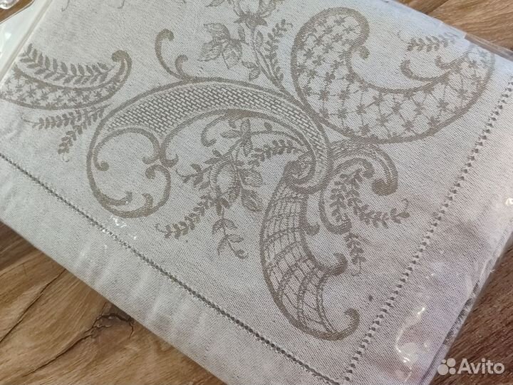 Скатерть лён 140 на 170