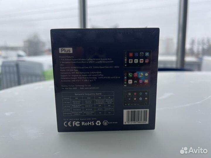 Carplay Android Box Carlinkit Tbox+ 4/64