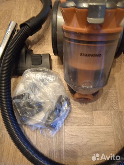 Пылесос с контейнером для сбора пыли