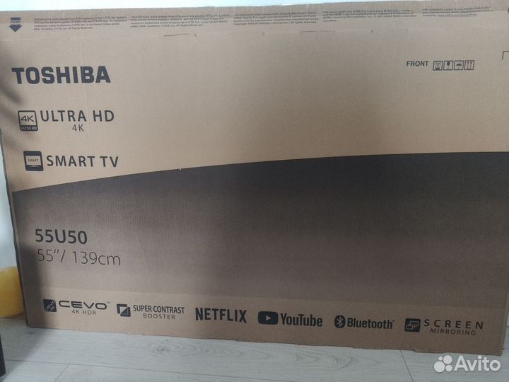 Телевизор 55 дюймов Toshiba 55U5069 4К Ultra