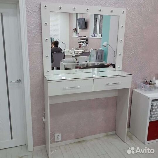 Зеркало гримерное (без столика)