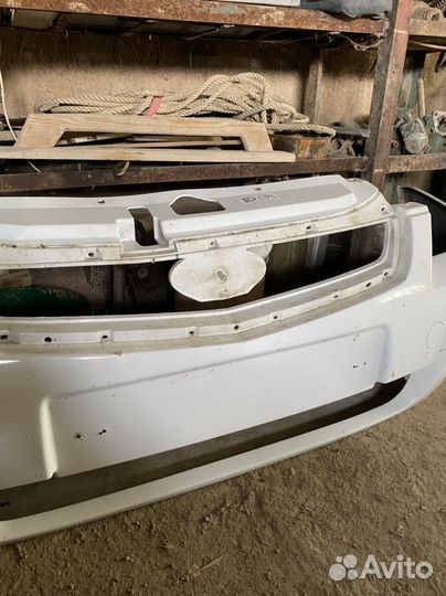 Бампер приора