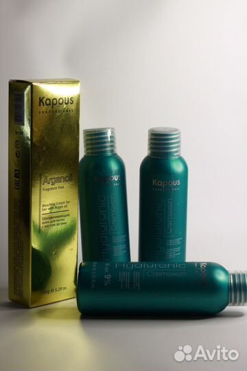 Оксид и обесцвечивающий крем Kapous