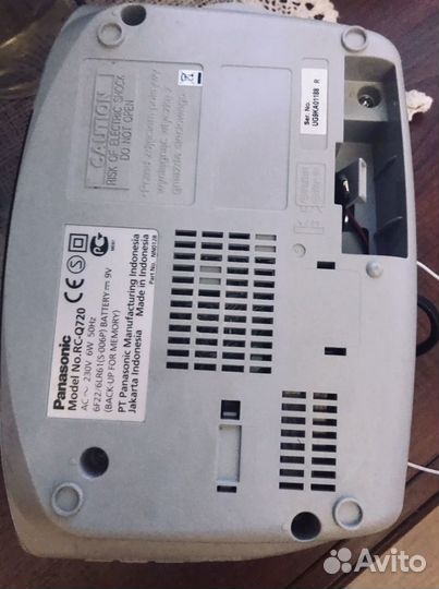 Часы радио будильник Panasonic RC-Q720