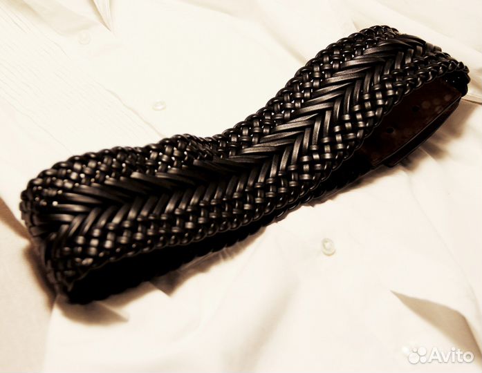 MAX Mara/Ремень (S) /плетеный/черный/женский