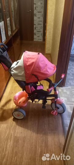 Детский велосипед с ручкой бу