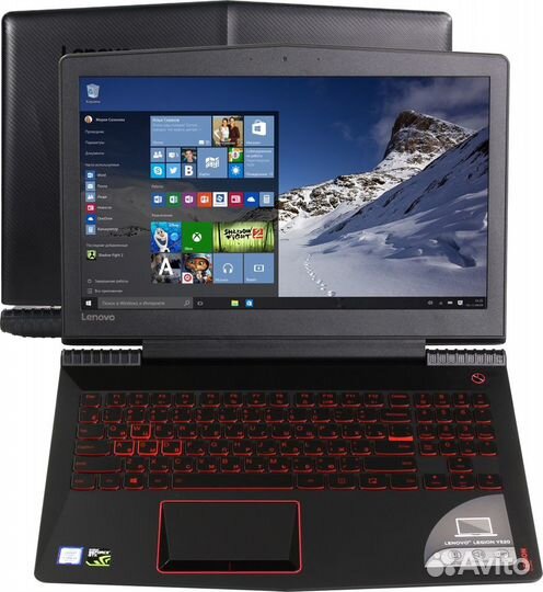 Lenovo 15.6 IPS i5-7300HQ 4яд4пот GTX1050 8Gb 1Tb