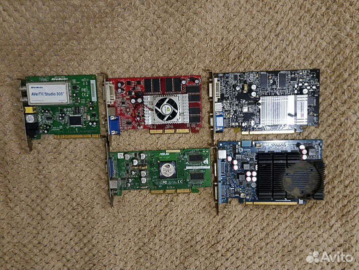 Сетевые карты pci-e 1x и видеокарты