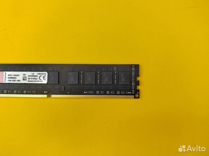 Оперативная память KingSton DDR3 1333 MHz 8 GB