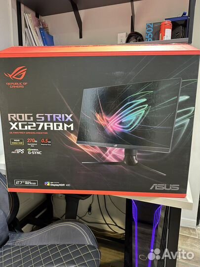 Монитор asus ROG Srix XG27QM 2560x1440, 270Гц