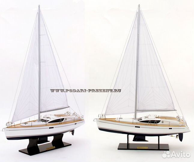 Модель яхты Jeanneau Sun Odyssey 45DS