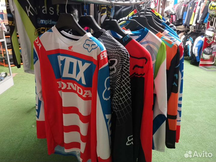 Джерси кроссовая Honda Kawasaki Suzuki Yamaha
