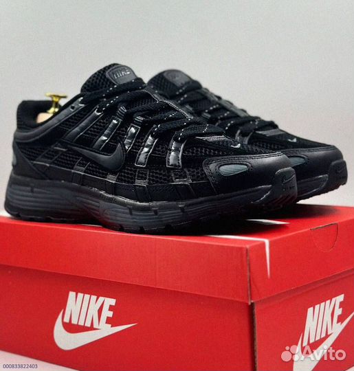 Nike P-6000: черные кроссовки для повседневной жизни