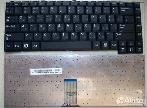 Клавиатура samsung R60 черная
