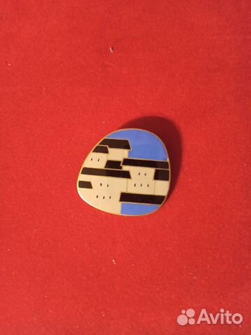 Брошь-кулон Редкость. Горячая Эмаль. СССР