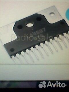 Микросхемы LA4597 усилитель нч