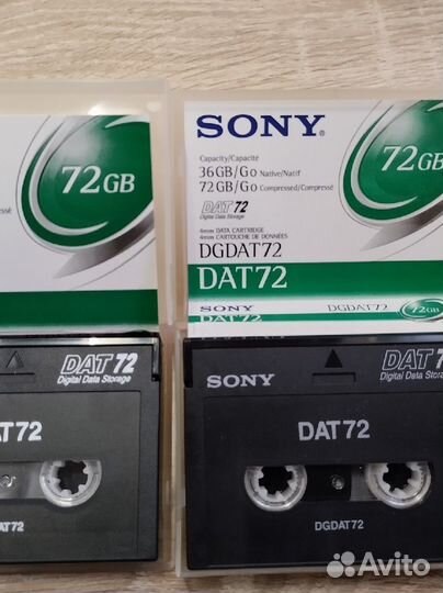 Картридж DAT72 sony