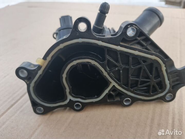 Термостат рено дастер 2. 1.3 турбо. 2021 год