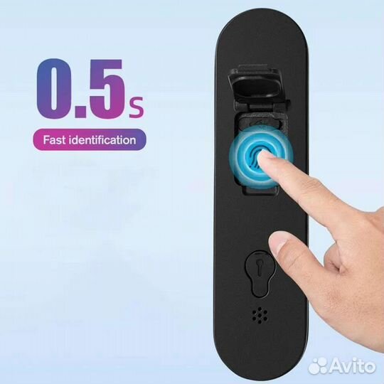 Навесной Замок с Отпечатком пальца