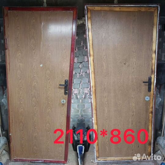 Дверь входная железная бу