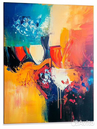 Картины фактурной пастой