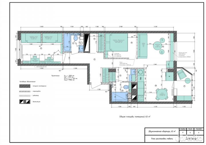 Дизайнер интерьера. Планировочное решение