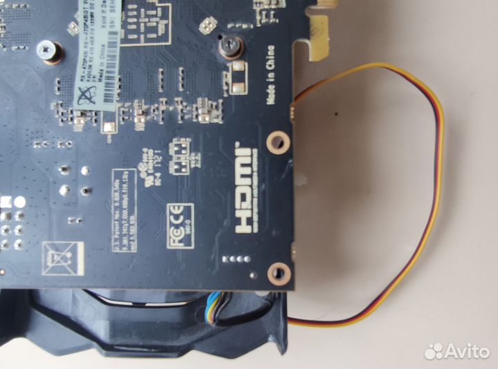Видеокарта rx 470 4gb