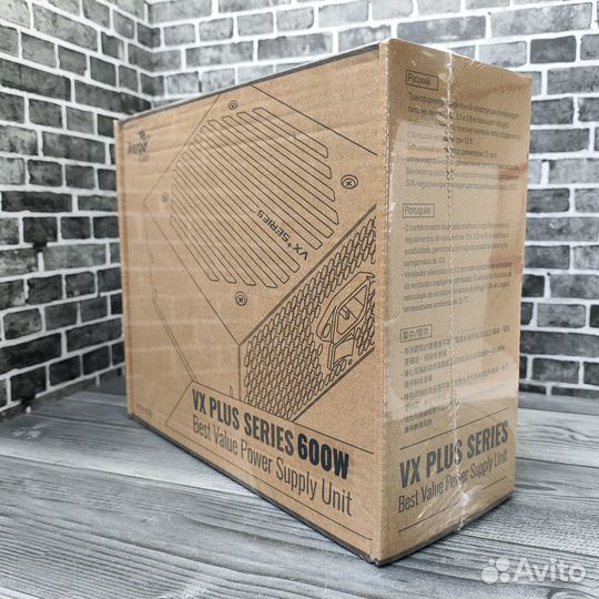 Блок питания aerocool vx plus 600w