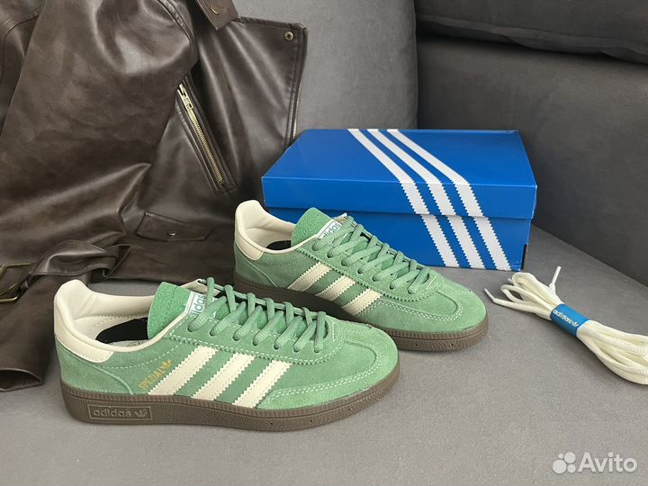 Кроссовки Adidas Spezial green зеленые