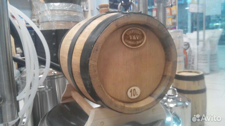 Бочка дубовая из под хереса 10 литров
