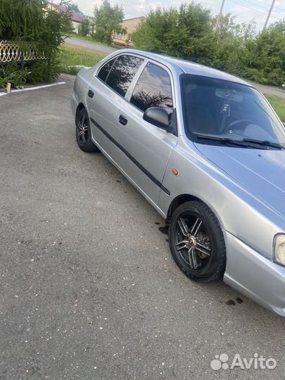 Hyundai Accent 1.5 МТ, 2007, 187 054 км