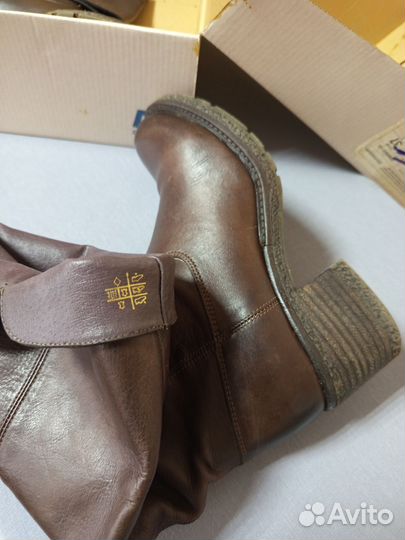 Сапоги женские натуральная кожа весна осень