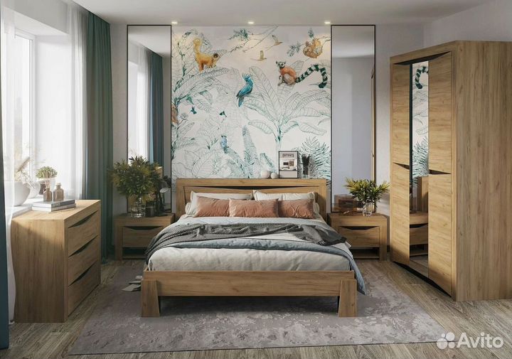 Шкаф трехстворчатый распашной