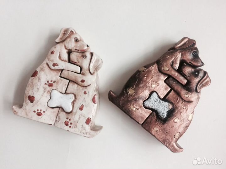 Статуэтки сувенир Собачки влюбленные
