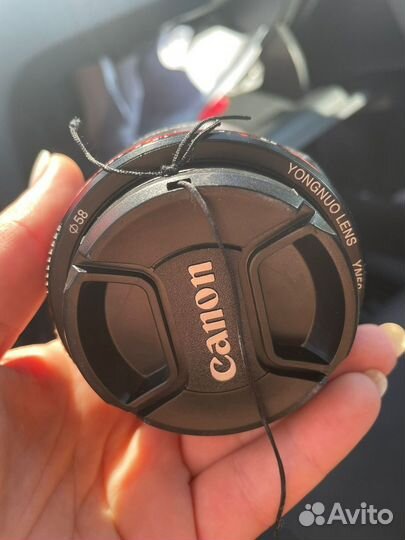 Объектив canon 50mm 1.8