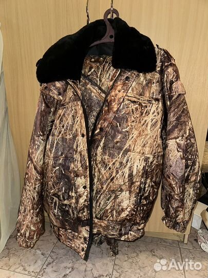 Зимний костюм камуфляж мужской