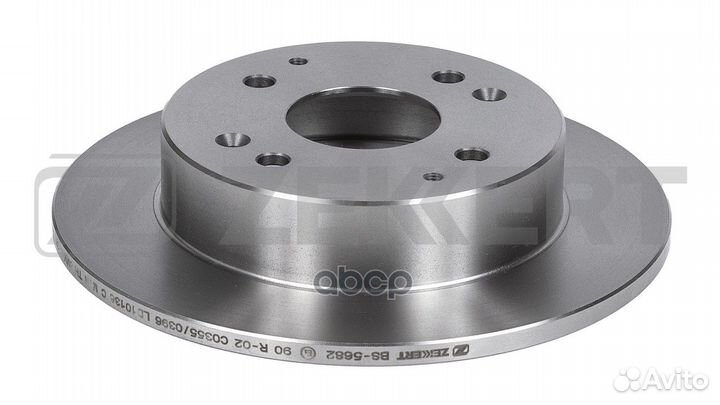 Диск торм. задн. Honda Accord IV-V 90- Civic VI