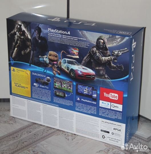 Sony playstation 4 500gb прошитая