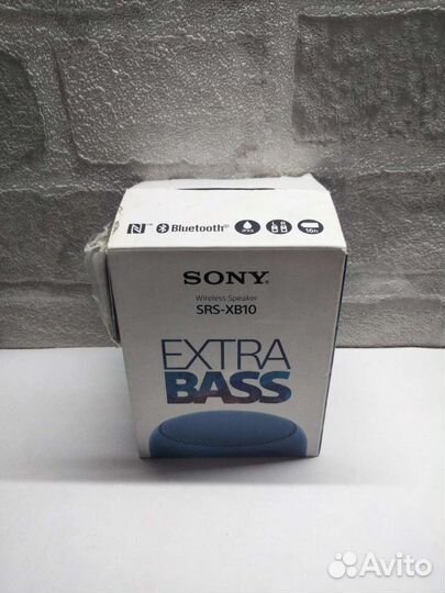 Коробка Sony srs xb10
