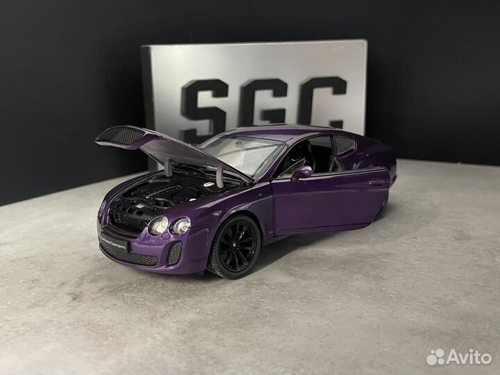 Модель Bentley Continental supersports