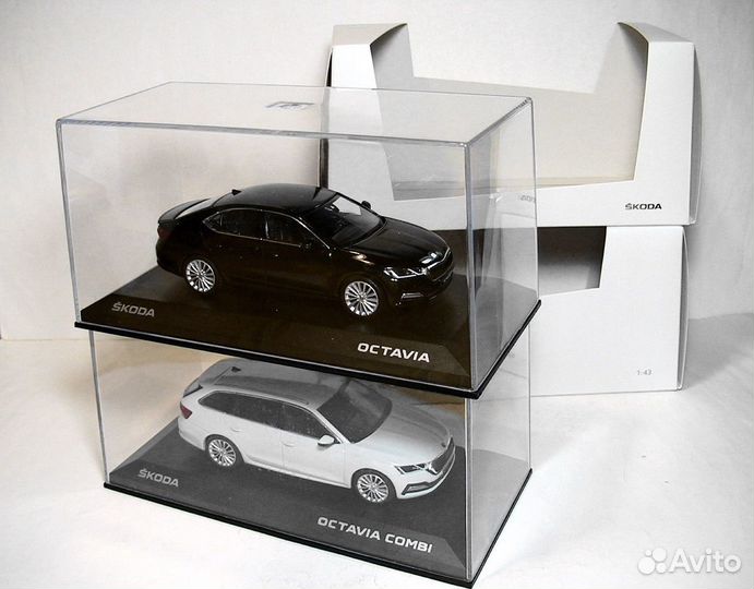 1/43 Skoda Octavia 4 Norev Шкода Октавия 2021 вар+