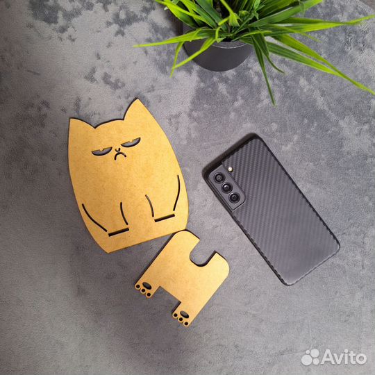 Подставка для телефона Котик 15х11х9 см