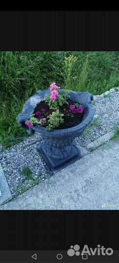 Бетонные фигуры для сада