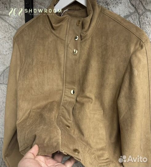 Стильная замшевая куртка