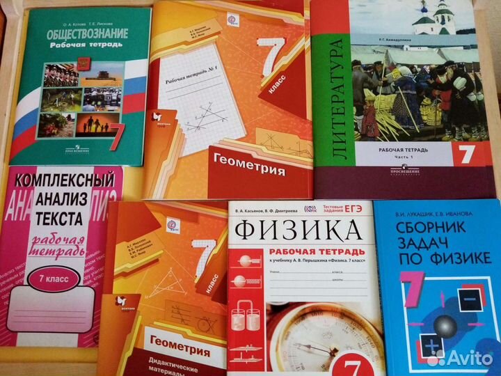 Рабочие тетради 7 класс