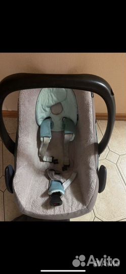 Автокресло и люлька maxi cosi с базой