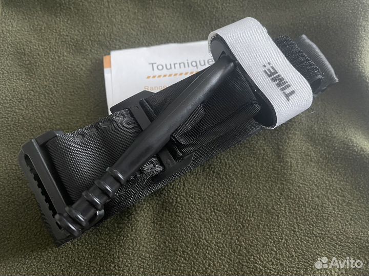 Жгут турникет кровоостанавливающий чернного цвета