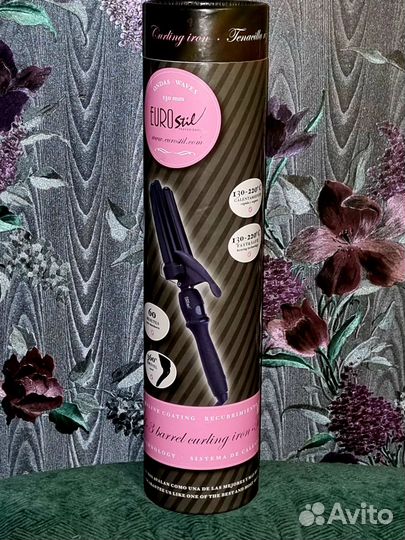 Щипцы для завивки и выпрямления волос eurostil